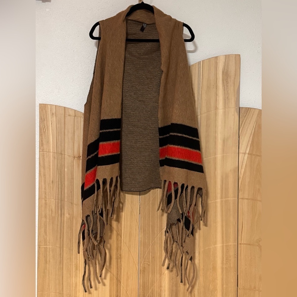 Lane Bryant Tan Knit Cardigan
